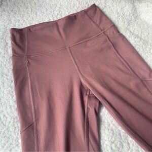 Victoria’s Secret mauve pink high waisted pocket leggings women’s size small 4